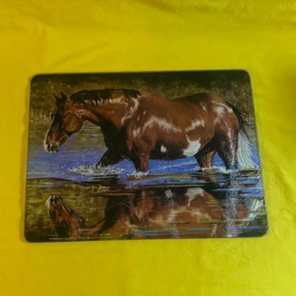 Horse Scene Cutting Board 16